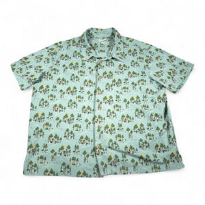 Duluth Trading Shirt Adult 2XL XXL Green Bigfoot Sasquatch Yeti Outdoor Woods